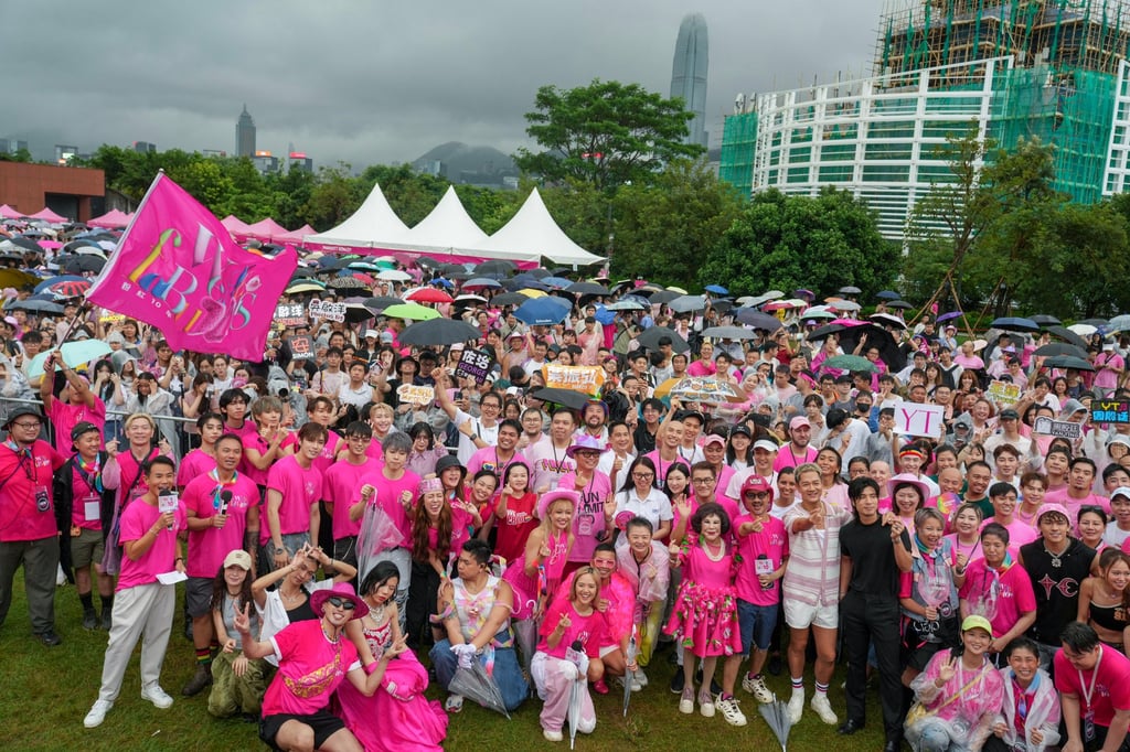 Pink Dot HK celebrated its 10th anniversary last year. Photo: Sam Tsang Pink Dot HK celebrated its 10th anniversary last year. Photo: Sam Tsang